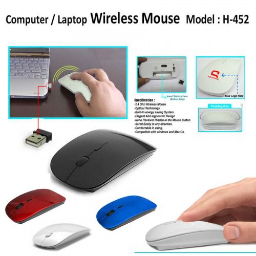 Computer Wireless Mouse H 452