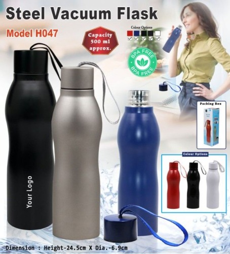 Steel Vacuum Flask H047