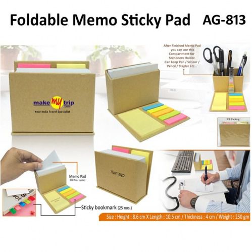 Foldable Memo Sticky Pad AG 813