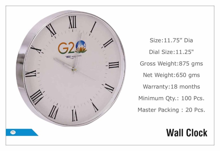 G2 Wall Clock 71