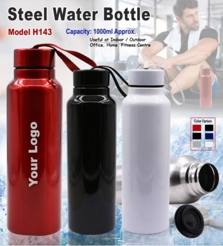 Steel Water Bottle H143