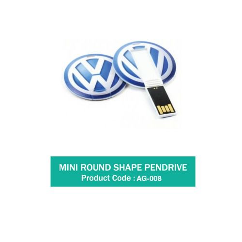 Mini Round Shape Pendrive AG 008