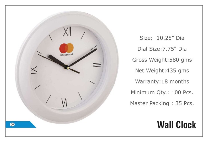 Mastercard Wall Clock 66