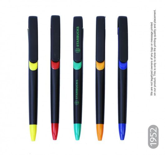 Slide Black  Matt Opac Color Parts Pen