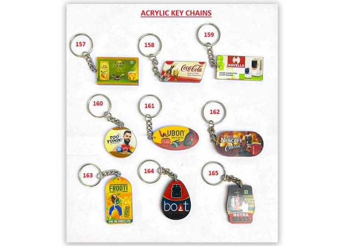 Acrylic Key Chains A