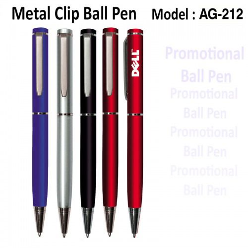 Metal Clip Ball Pen AG 212