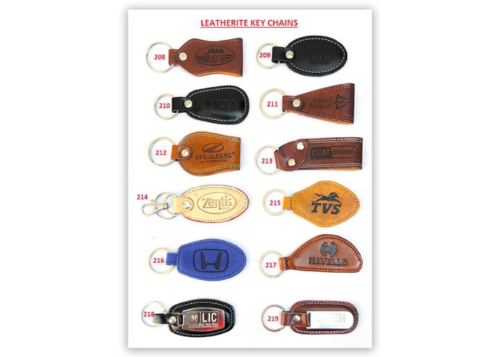 Leatherite Key Chains A