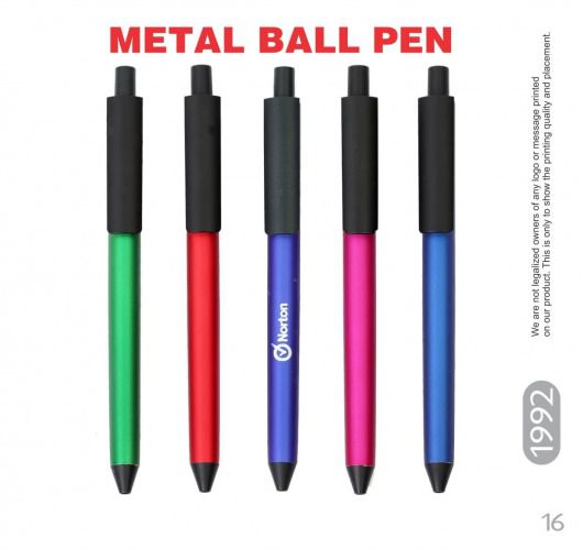 Tesla Metalic Color Black Parts Pen