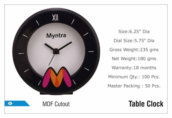 Myntra Table Clocks 02