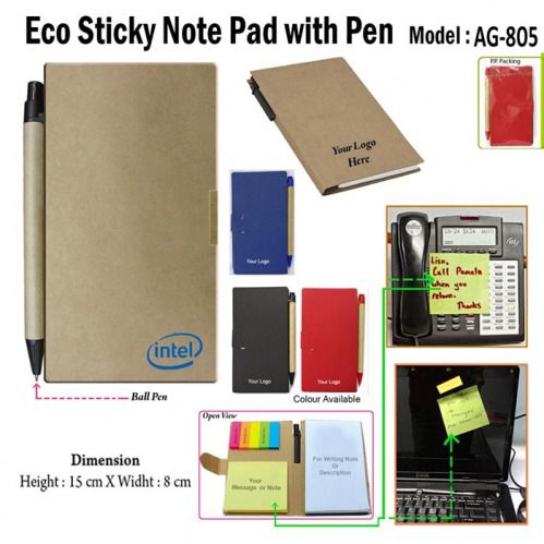 Eco Sticky Pad note pad AG 805