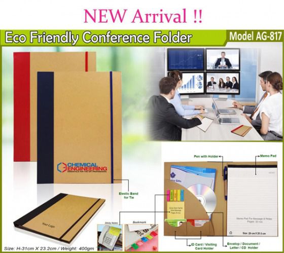Eco Friendly Conference Folders AG 817
