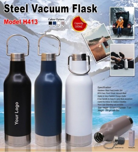 Steel Vacuum Flask H413