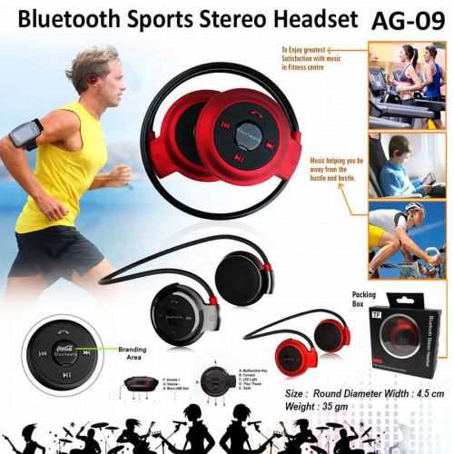 Bluetooth Sports Stereo Headset AG 10