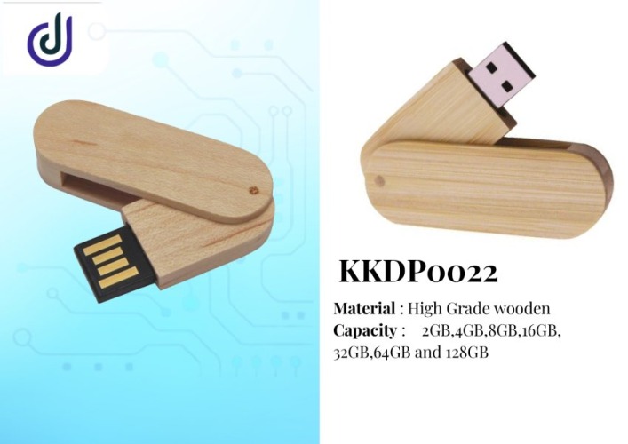 Swivel Wooden Usb AG 701