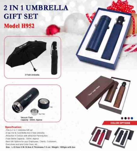 2 in 1 Umbrella Gift Set H 952