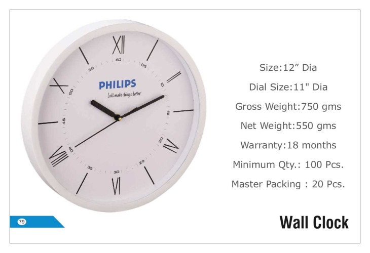 Philips Wall Clock 79