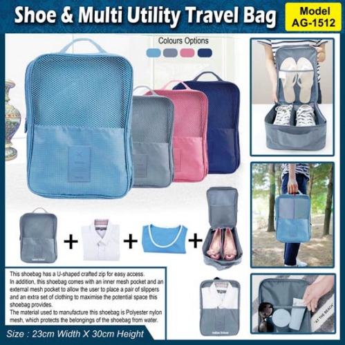 Shoe And Multi Utility Travel Bag AG 1512