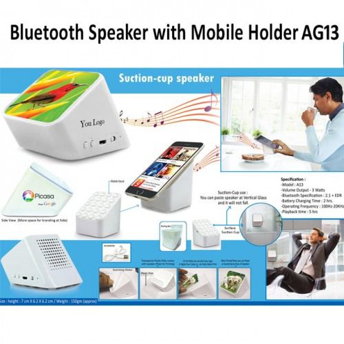 Bluetooth Speaker with Mobile Holder AG 13