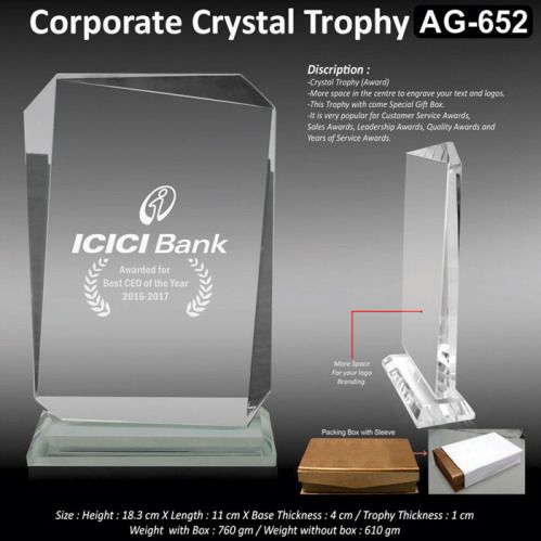 Corporate Crystal Trophy AG 652