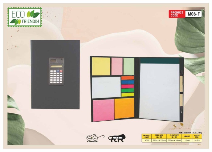 Eco Friendly House Cube With Sticky Note Pad M07