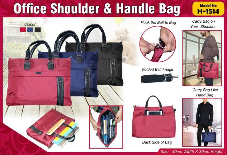 Office Shoulder And Handle Bag H-1514