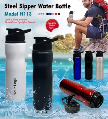 Steel Sipper Water Bottle H113