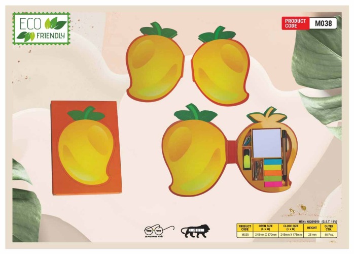 Mango Shape Stationery Kit M038