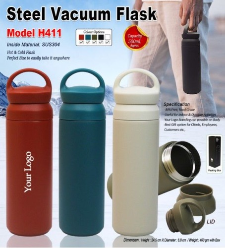 Steel Vacuum Flask H411