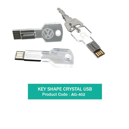 Key Shape Crystal USB AG 402