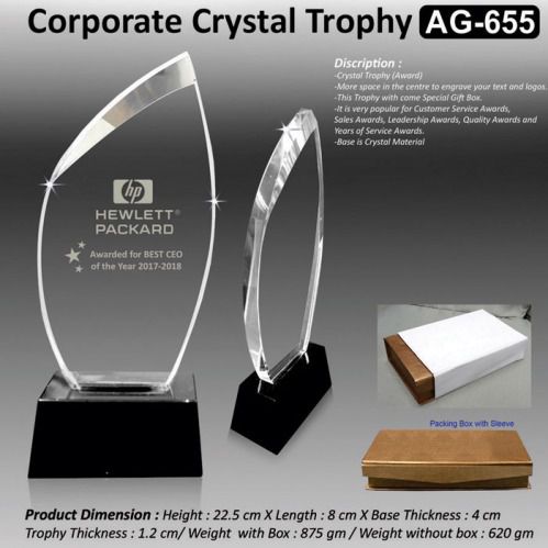 Corporate Crystal Trophy AG 655