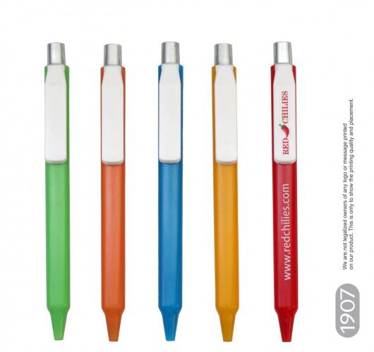 I Click Opac Color White Clip Pen