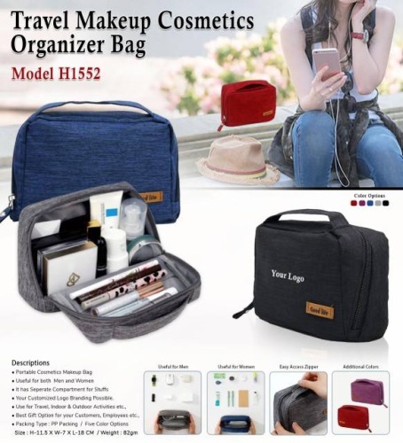Travel Makeup Cosmetics Organizer Bag H1552