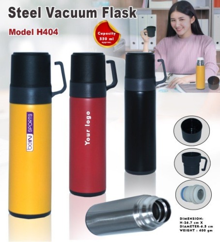 Steel Vacuum Flask H404
