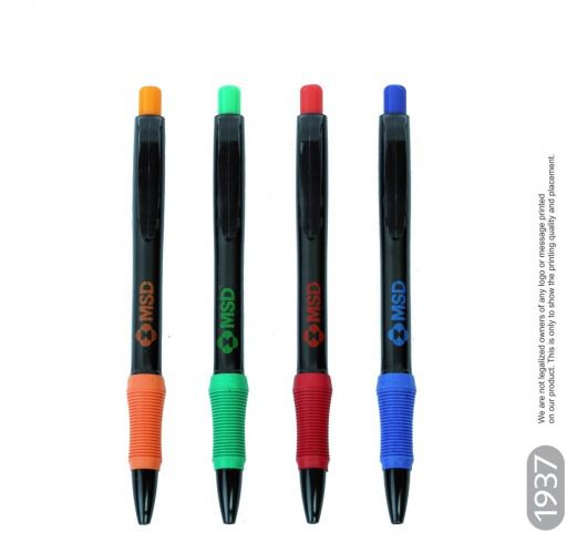 Real Gripper Black Opac Mix Color Plunger Pen