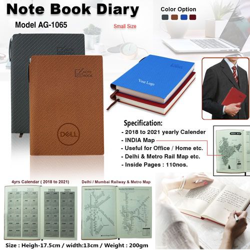 Note Book Diary AG 1065