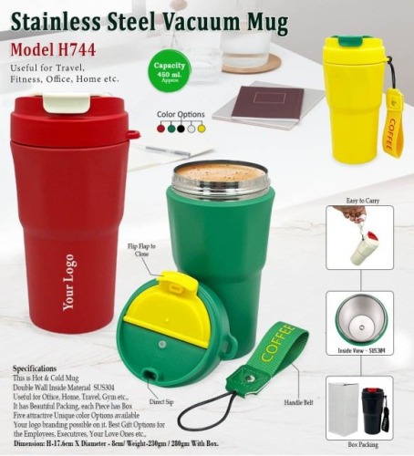Stainless Steel Vacuum Travel Tumbler Mug 1 H724