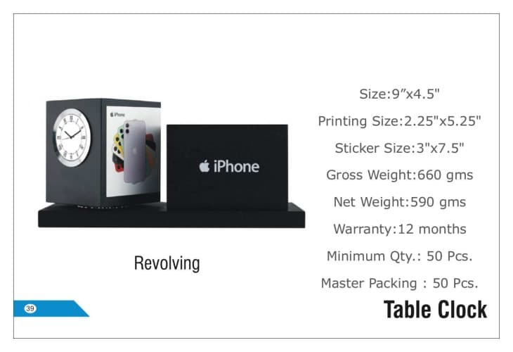 Iphone Table Clocks 39