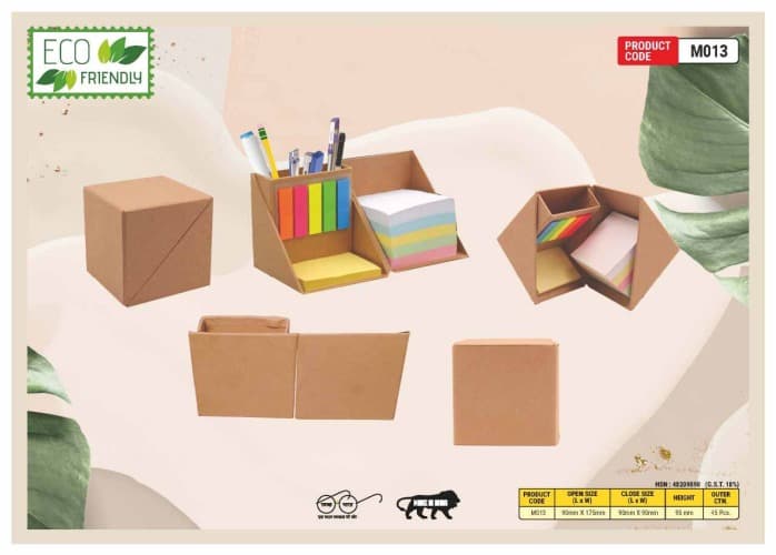 Multi Color Memo Cube Note Pad M013C
