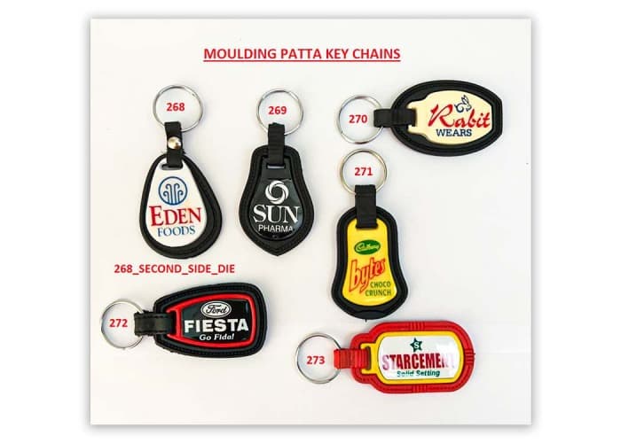 Moulding Patta Key Chains A