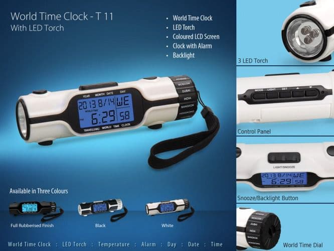 World Time Clock T 11