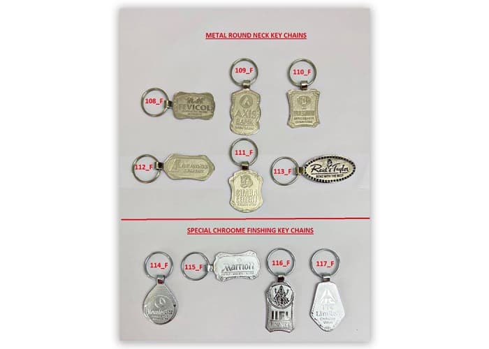Metal Round Neck Key Chains A 1