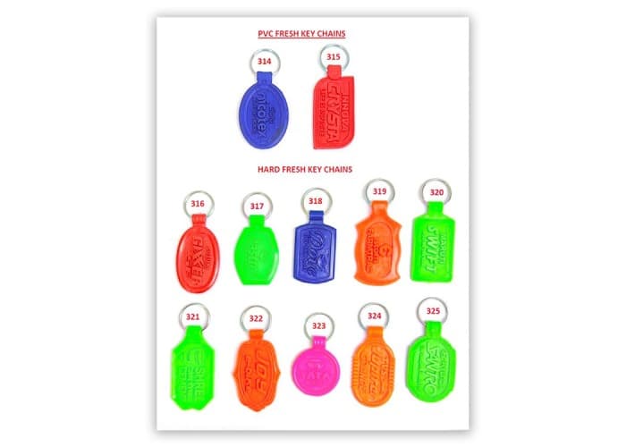 Pvc Fresh Key Chains A 1