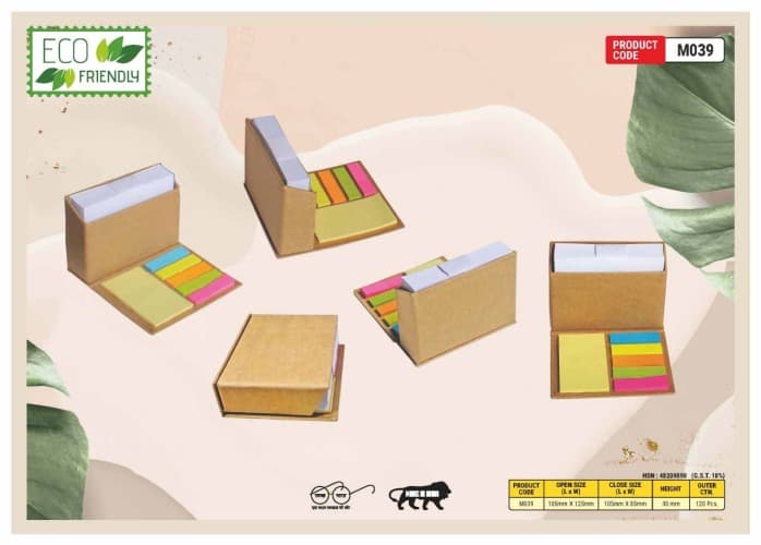 Eco Friendly Note Pad Desk Top M039