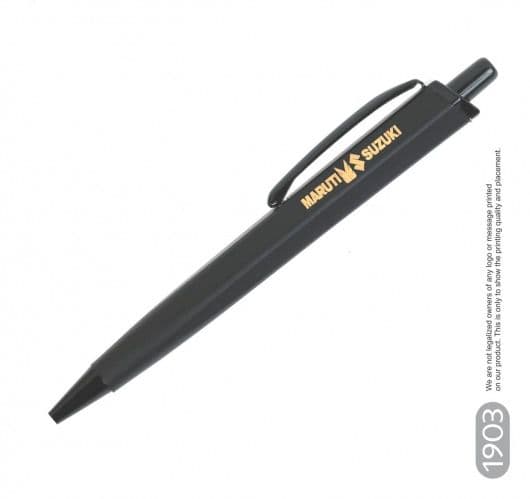 Hexagonal Full Black Pen