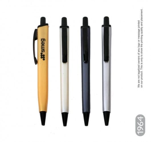 Square Pearl Color Black Parts Pen