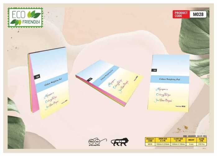 Multi Color Note Pad M028