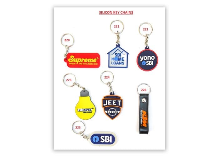 Silicon Key Chains A