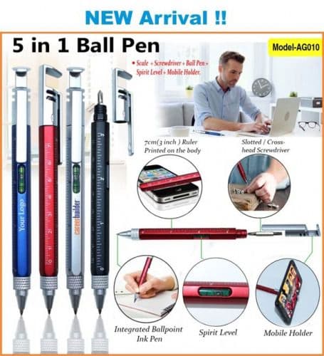 5 In 1 Ball Pen AG 010