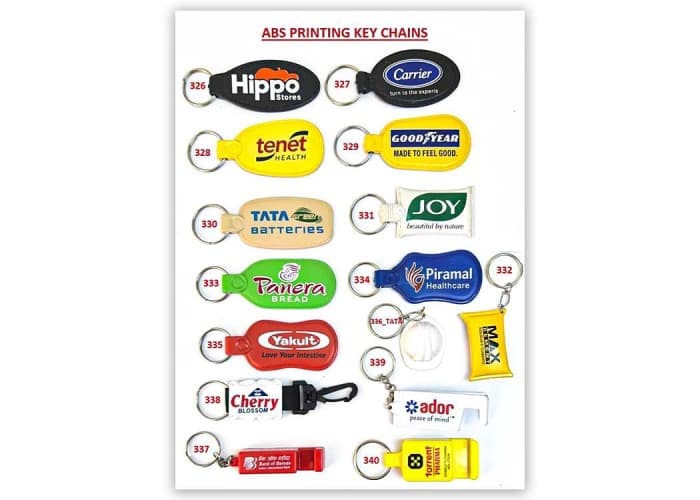 Abs Printing Key Chains A