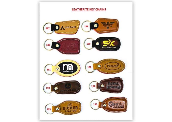 Leatherite Key Chains A 2